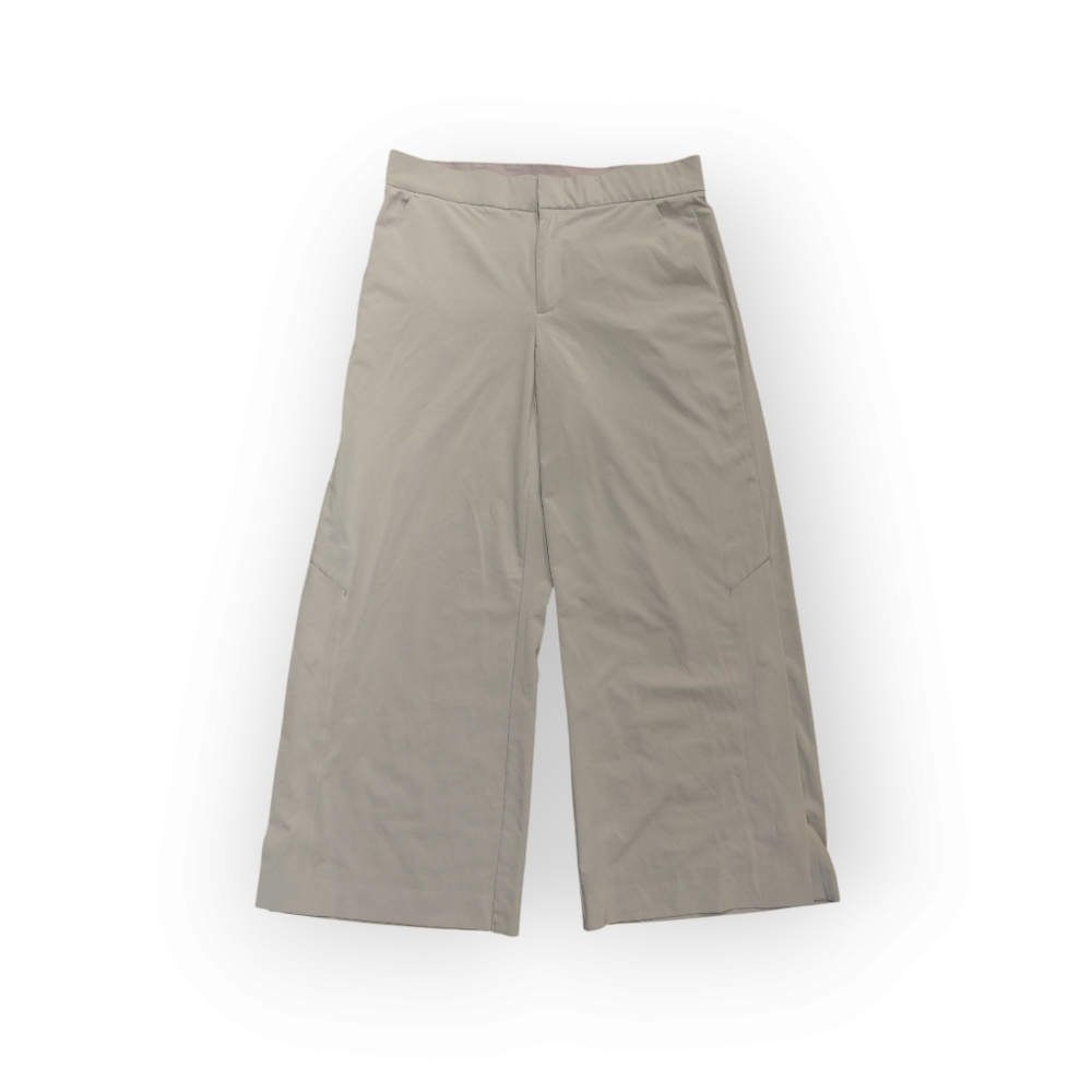 Athleta Tribeca Crop Pants Sz 6 | Wide Leg Stretch